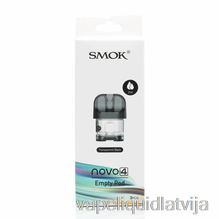 Smok Novo 4 Rezerves Pods Black Vape šķidrums